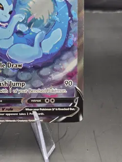 Pokemon TCG Vaporeon V Full Art Holo Promo SWSH181 210 HP Sword & Shield English - Image 3