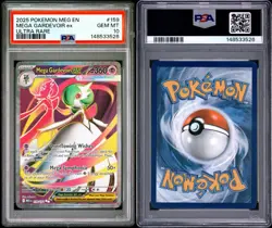 Mega Gardevoir ex 159/132 Me01: Mega Evolution Pokemon TCG PSA 10 - Image 3