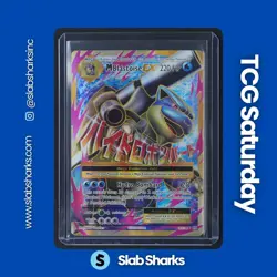 2016 POKEMON XY EVOLUTIONS #102/108 M BLASTOISE EX ULTRA RARE FULL ART - Image 1