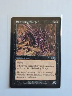 Skittering Skirge - Urza's Saga - LP - MTG Magic - Common - Creature - Image 1
