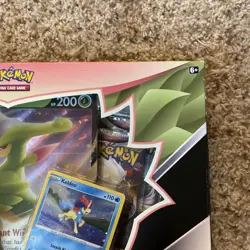 POKEMON TCG Virizion V Sealed Box with 4 Booster Packs Inside - Image 3