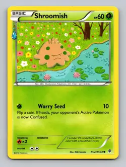Shroomish RC2/RC32 Common Generations Pokemon Near Mint - Image 1