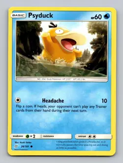 Psyduck 26/181 Common Team Up Pokemon Near Mint - Image 1