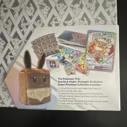 Pokemon TCG Prismatic Evolutions Super-Premium Collection Box Eevee Promo 2025 - Image 4