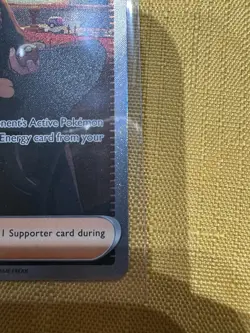 Pokemon TCG 151 Full Art Trainer Giovanni's Charisma 204/165 - Image 2