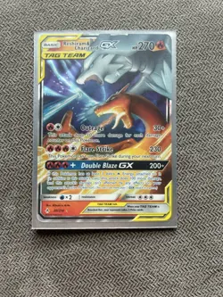 Pokemon TCG Reshiram & Charizard GX 20/214 Unbroken Bonds Holo Eng 2019 270HP - Image 1