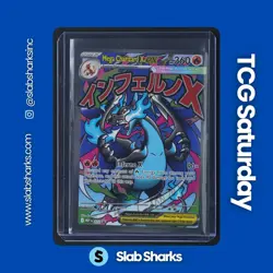 2025 POKEMON MEP BLACK STAR PROMO #023 MEGA CHARIZARD X EX ULTRA PREMIUM COLL. - Image 1