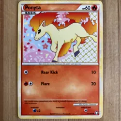 Pokemon TCG HS Triumphant, Ponyta 72/102 Common, NM - Image 1
