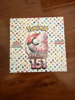 Pokemon Japanese 151 Booster Box SV2a Scarlet Violet Poke Sealed (US Seller) New - Image 1