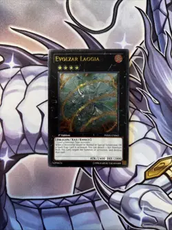 (HE) YuGiOh! Evolzar Laggia PHSW-EN043 Ultimate Rare 1st Ed VLP - Image 1