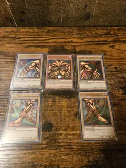 Yu-Gi-Oh Exodia the Fobidden One Full Set YGLD-ENA17 - YGLD-ENA21 - Image 1