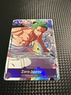 Zoro-Juurou Treasure Rare TR One Piece ST18-004 Emperors in the New World - Image 1