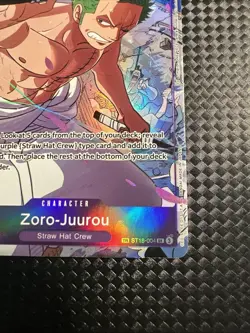 Zoro-Juurou Treasure Rare TR One Piece ST18-004 Emperors in the New World - Image 5