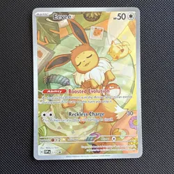 Eevee 173 BSP Pokemon Scarlet Violet Prismatic Evolutions ETB Promo NM - Image 1