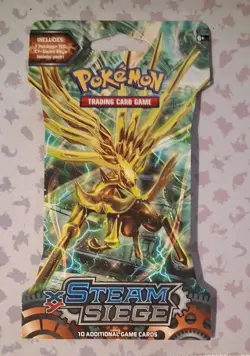 Pokemon TCG Xy Steam Siege Booster Pack Sealed - Image 1