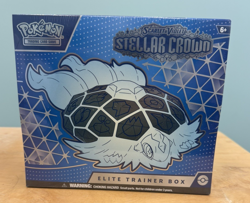 Pokemon TCG Stellar Crown ETB NEW Factory Sealed Elite Trainer Box - Image 1