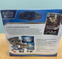 Pokemon TCG Stellar Crown ETB NEW Factory Sealed Elite Trainer Box - Image 2