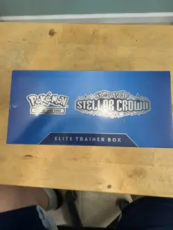 Pokemon TCG Stellar Crown ETB NEW Factory Sealed Elite Trainer Box - Image 5
