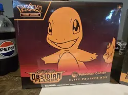 Pokemon Center Scarlet & Violet 3: Obsidian Flames Elite Trainer Box - 9 Packs - Image 1