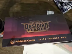 Pokemon Center Scarlet & Violet 3: Obsidian Flames Elite Trainer Box - 9 Packs - Image 2