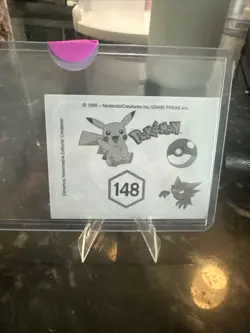 2024 POKEMON Last Evolution Sticker PERU Limited Edition Foil Skitty - Image 2