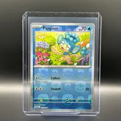 Pokemon TCG Panpour (Master Ball Foil) Black Bolt 017/086 NM - Image 1
