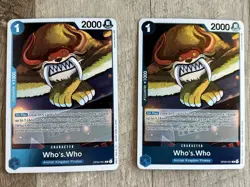 One Piece - Who's.Who R Kingdoms of Intrigue OP04-051 NM X2 - Image 1