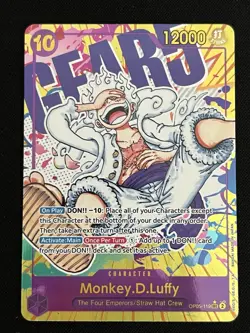One Piece Monkey D. Luffy Awakening New Era OP05-119 Alt Art English Character - Image 1
