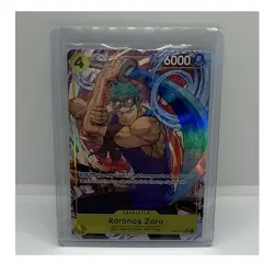 Bandai Roronoa Zoro One Piece CCG Character Card OP15-113 Holo 6000 Power - Image 1