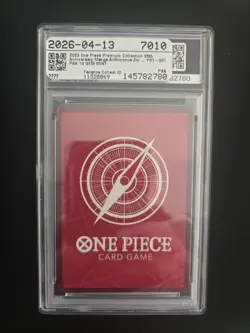 Bandai One Piece 25th Premium Roronoa Zoro P01-001 EN PSA 10 - Image 5