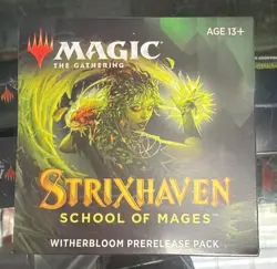 Magic MTG Strixhaven: School of Mages Pre-Release Kit - Witherbloom 630509958665 - Image 1