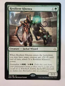 MTG Resilient Khenra Hour of Devastation 131/199 Regular Rare - Image 2