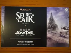 MTG Secret Lair x Avatar The Last Airbender Path Of Ancestry Rainbow Foil - Image 1