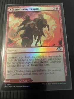 Sundering Eruption Modern Horizons 3 Foil NM - Image 1