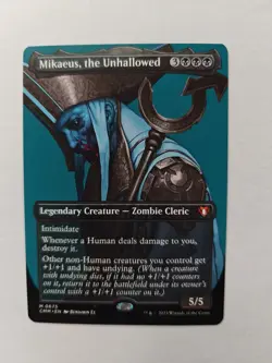 Mikaeus, the Unhallowed (Borderless) Commander Masters Regular - Image 1