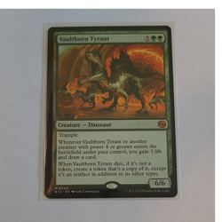 Wizards of the Coast MTG Vaultborn Tyrant Outlaws Creature Green 2024 - Image 1