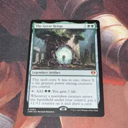 The Great Henge X1 Mtg Commander Masters Nm - Image 1
