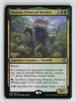 Nemata, Primeval Warden 209 Dominaria United DMU MTG Magic - Image 1