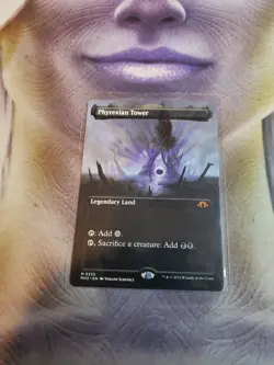 MTG Phyrexian Tower Borderless - Modern Horizons 3 MH3 - Near Mint NM - Image 1