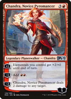 MTG Chandra, Novice Pyromancer Core Set 2020 128/280 Regular Uncommon - Image 1