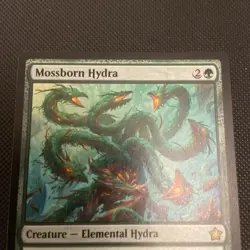 Mossborn Hydra Foundations; MTG - Image 2