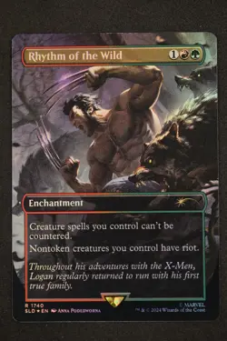 Rhythm of the Wild (Rainbow Foil) [Secret Lair Drop Series] Foil Near Mint - Image 1