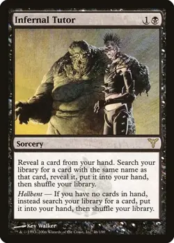 Infernal Tutor Dissension LP MTG - Image 1