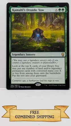 Kamahl's Druidic Vow Dominaria Regular - Image 1