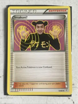 Pokemon TCG ImakuniU 63/83 Generations Regular 2016 Trainer - Image 1
