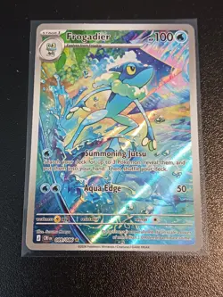 Frogadier 089/086 Pokemon Chaos Rising Illustration Rare - FAST SHIPPING! - Image 1