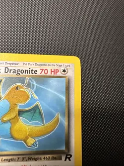 Pokemon Dark Dragonite 22/82 Rocket Non-Holo - Image 4