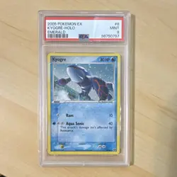 2005 Kyogre EX Emerald Holo Rare 6/106 PSA 9 - Image 1