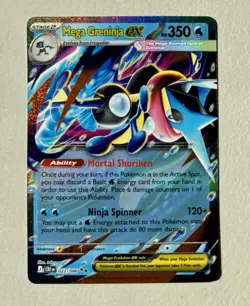 Pokemon TCG - ME: Chaos Rising - Mega Greninja Ex 022/086 - NM - Image 1