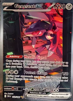 2025 Pokemon TCG, Genesect ex 169/086 Sv: Black Bolt SIR, EBP-0108 - Image 1